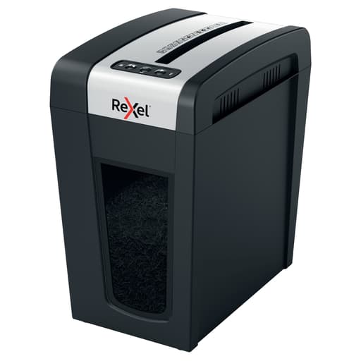 Destructeur de documents très confidentiels P5 Coupe croisée Secure MC6-SL 2 x 15 mm REXEL — Base